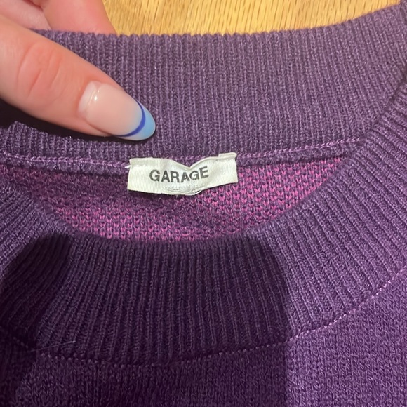 Colourful Swirl Garage Sweater - Picture 3 of 3